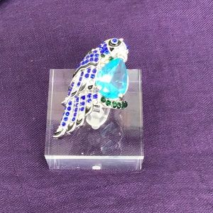 Art Deco Parrot Ring Size 8